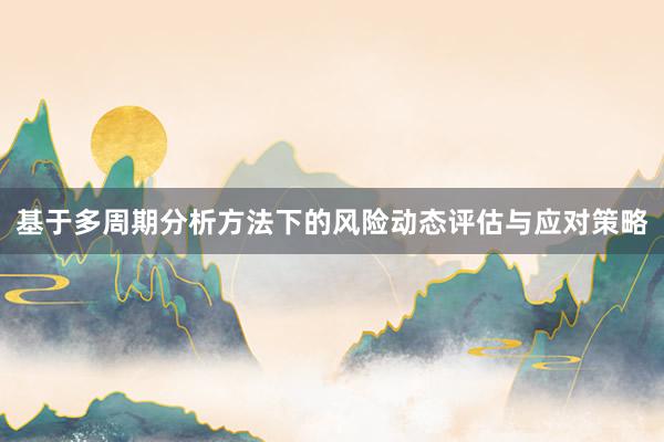 基于多周期分析方法下的风险动态评估与应对策略
